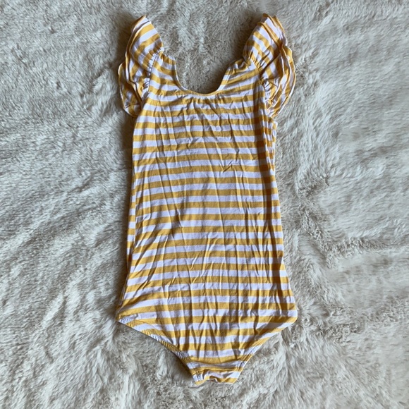 This Tribe Of Three | Yellow Striped Leotard | 7/8 - Picture 5 of 12